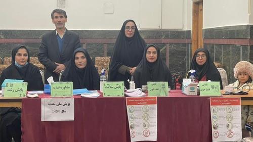 برگزاری میز خدمت تغذیه در حرم حضرت عبدالعظیم حسنی به مناسب هفته پویش تغذیه با شعار نان کامل